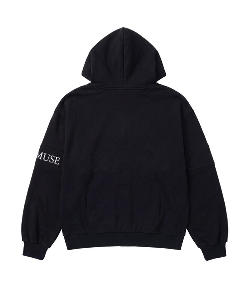 ロゼミューズ　パーカー Rose Muse（ロゼミューズ） パーカー Logo embroidery zip parker