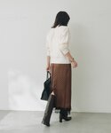 ニット セーター レイヤード2WAYプルオーバ...の詳細画像4
