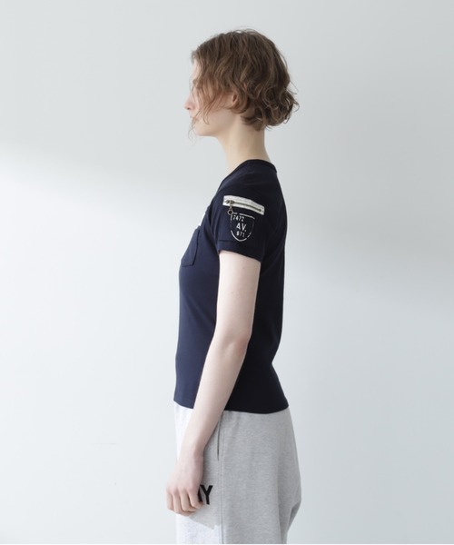 AVIREX tシャツ 「WEB限定」ファティーグVネックティーシャツ