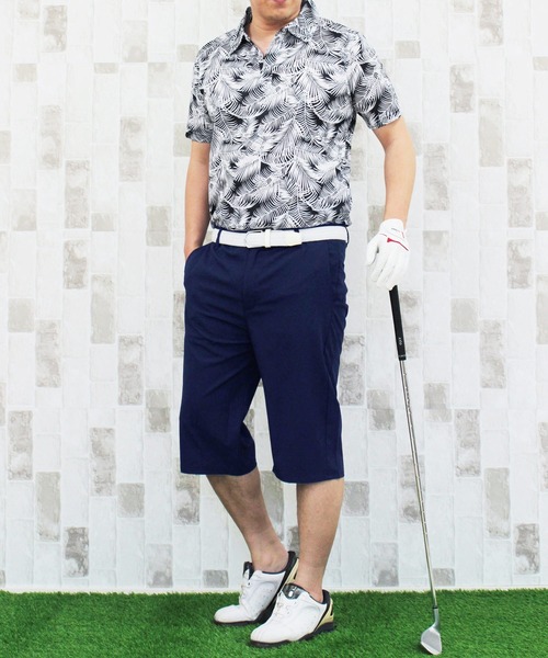 TopIsm ゴルフ 接触冷感 ストレッチ ハーフパンツ ショート