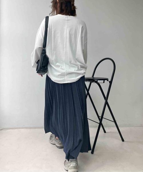 AS KNOW AS（アズノゥアズ） スカート変形アコーディオンプリーツ