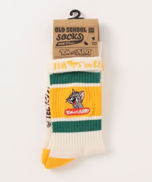 靴下 「公式」トムとジェリー 靴下 Old School Socks レディース