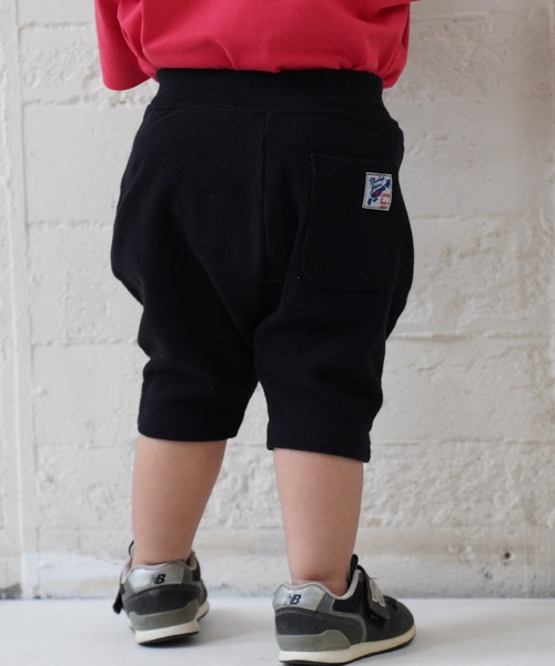 JIPPON パンツ ストレッチサルエルハーフパンツ/J-7620 日本製
