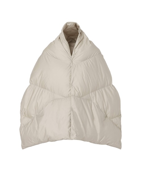 NANGA マフラー DOWN PONCHO MUFFLER(WOMEN)/ダウンポンチョマフラー