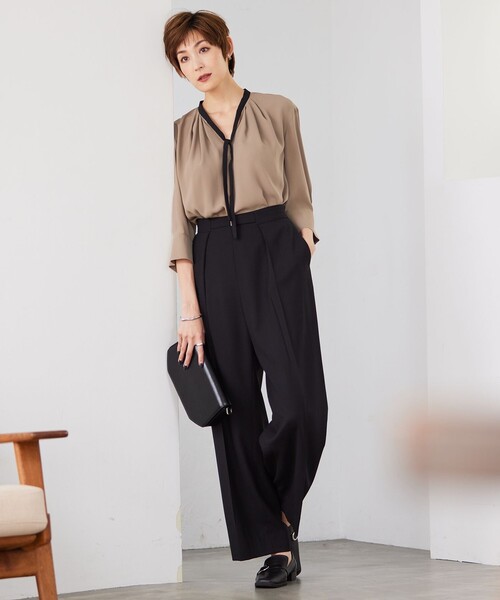 ICB（アイシービー） ブラウス シャツ 「接触冷感・洗える