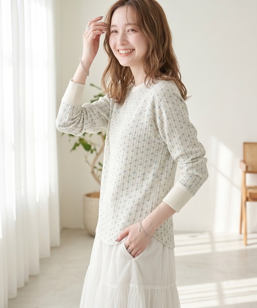 JEMORGAN（ジェーイーモーガン） スマホショルダー tシャツ ワッフル花