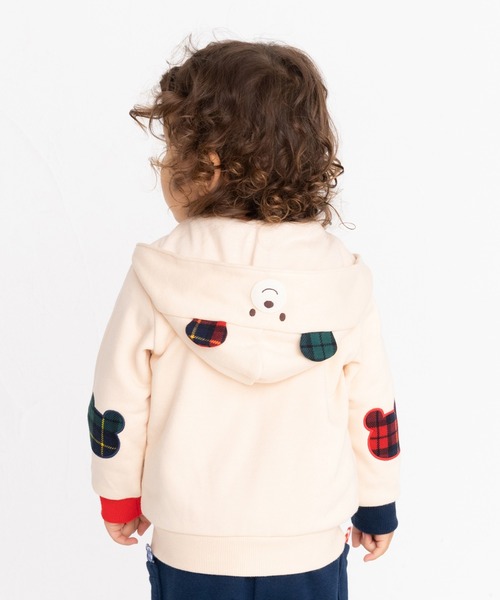 HOT BISCUITS パーカー 顔ドンパーカー キッズ 子供服 男の子 女の子 