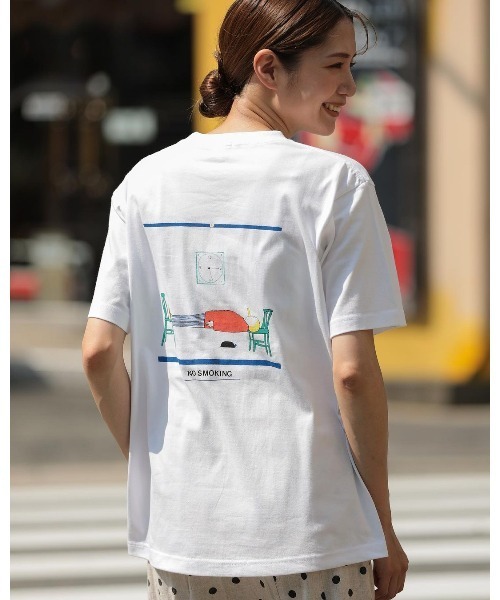 tシャツ 定番T-shirt : No smoking レディース