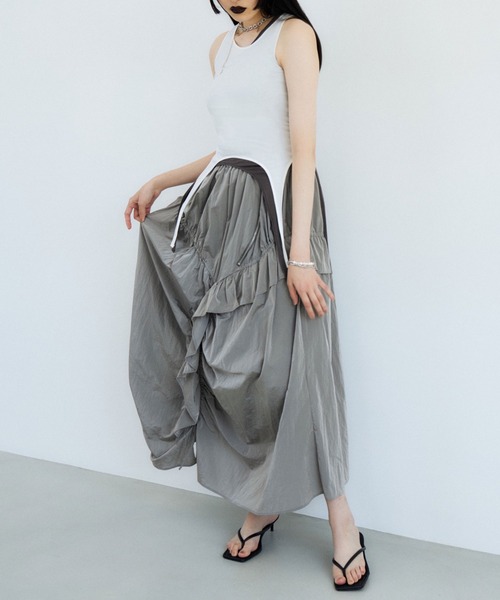 JOSE MOON（ジョゼムーン） タンクトップ ノースリーブ COTTON CHIFFON