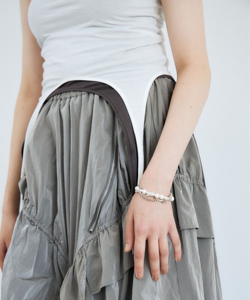 JOSE MOON（ジョゼムーン） タンクトップ ノースリーブ COTTON CHIFFON 