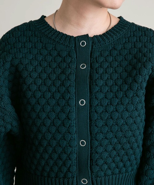 KBF カーディガン ポコポコニットカーディガン レディース : ZOZOTOWN