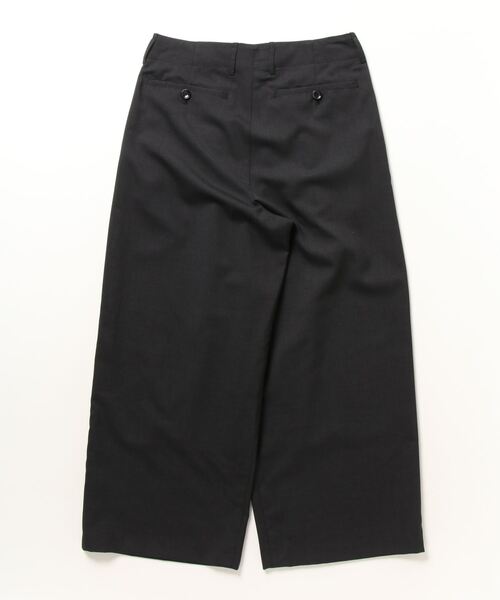 パンツ my beautiful landlet tuck wide pants my beautiful landlet パンツ 「my landlet」COTTON LINEN TUCK