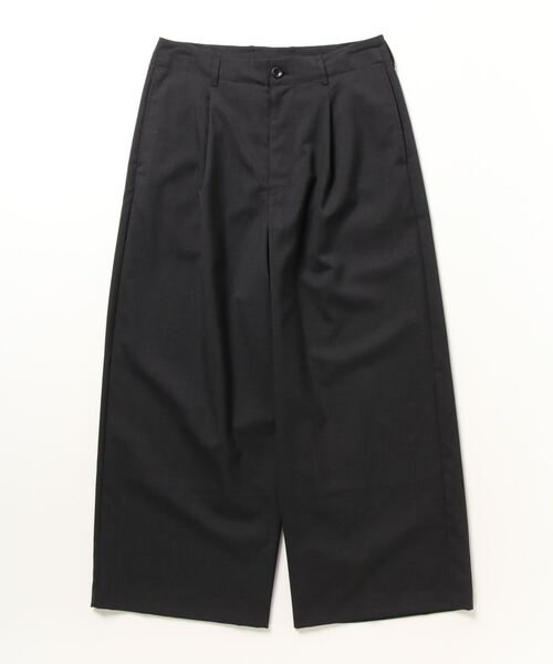 パンツ my beautiful landlet tuck wide pants my beautiful landlet スラックス 「my landlet」TROPICAL CLOTH