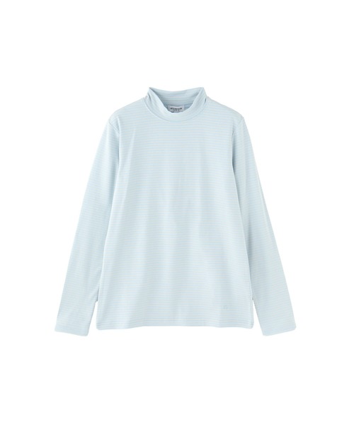 tシャツ ベア天竺ハイネックカットソー レディース