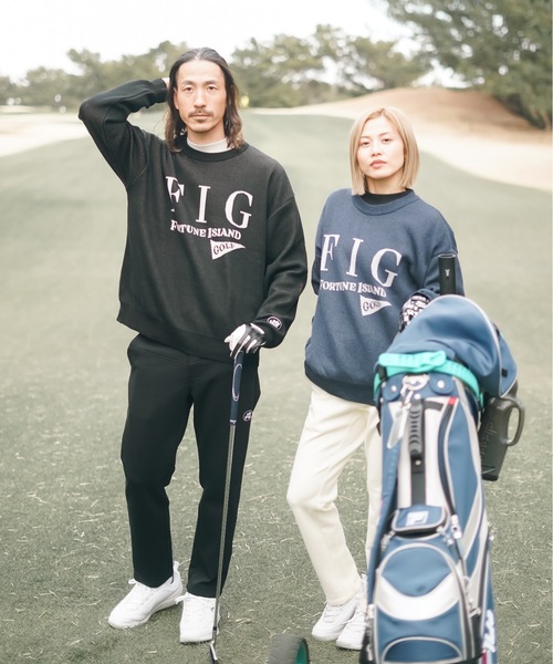 Fortune Island GOLF セーター ニット 「Fortune Golf」Jacquard FIG