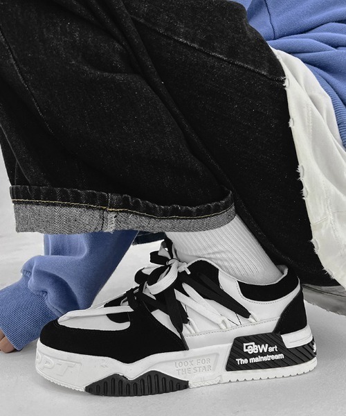 スニーカー LOGO SNEAKERS MGV スニーカー Two-Tone Logo Sneakers メンズ レディース