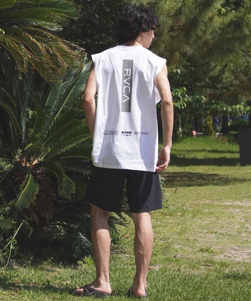 タンクトップ RVCA/ルーカ ラッシュガード/タンクトップ オーバーサイズ バックプリント BE04A-862 メンズ | RVCA | 05