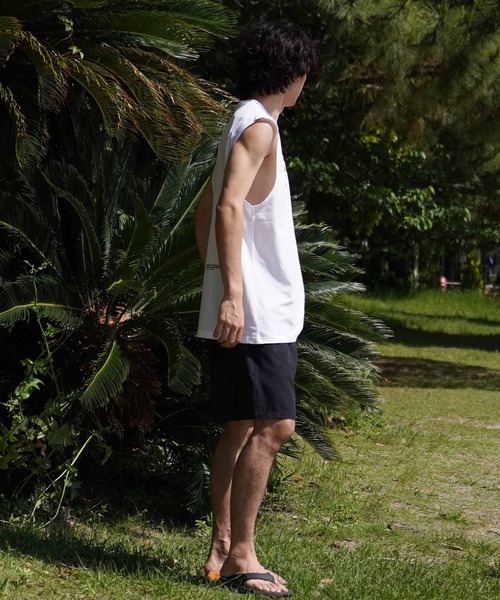 タンクトップ RVCA/ルーカ ラッシュガード/タンクトップ オーバーサイズ バックプリント BE04A-862 メンズ | RVCA | 06
