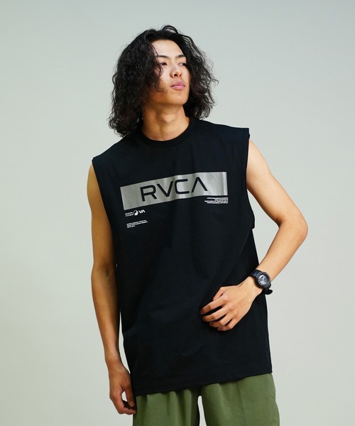 タンクトップ RVCA/ルーカ ラッシュガード/タンクトップ オーバーサイズ バックプリント BE04A-862 メンズ | RVCA | 07