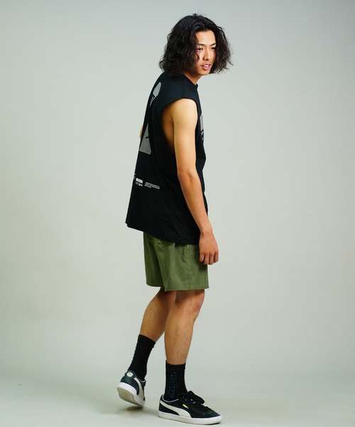 タンクトップ RVCA/ルーカ ラッシュガード/タンクトップ オーバーサイズ バックプリント BE04A-862 メンズ | RVCA | 11