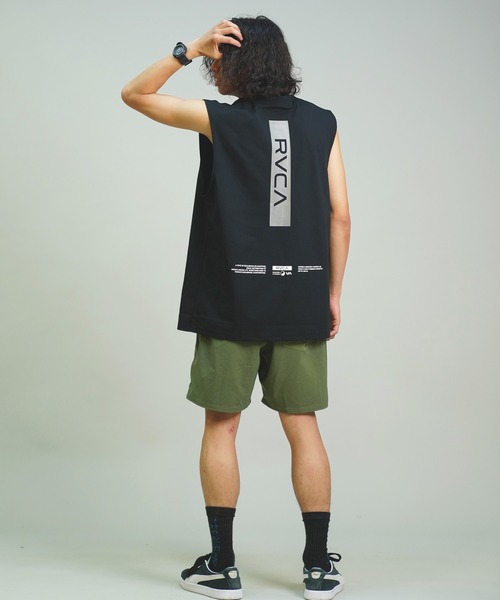タンクトップ RVCA/ルーカ ラッシュガード/タンクトップ オーバーサイズ バックプリント BE04A-862 メンズ | RVCA | 10