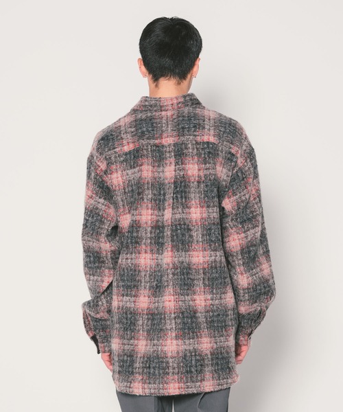 (取寄) ヴィンス メンズ プレイド セパレート プラケット ロング スリーブ シャツ Vince men Highclere Plaid Separate Placket Long Sleeve Shirt Pistachio Combo BEDWIN & THE HEARTBREAKERS（ベドウィン アンド ザ ハート