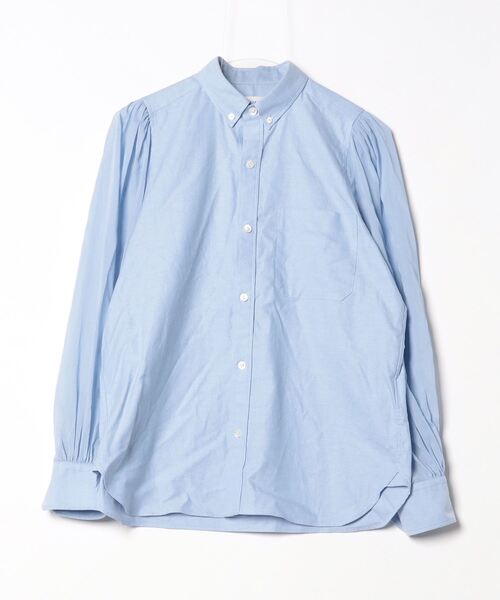 HYKE」 長袖シャツ 1 ブルー レディース : 84615221 : ZOZOTOWN 
