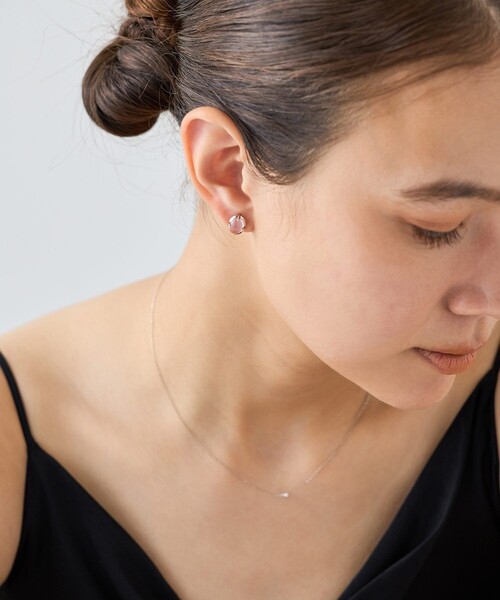 ete ピアス ナチュラルストーン レディース : ZOZOTOWN Yahoo!店