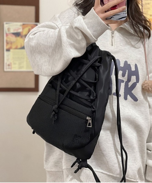 gossip club リュック gossip!ロサンゼルス デイバック リュック ナイロン ドロー