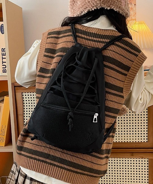 gossip!ロサンゼルス デイバック リュック ナイロン ドロー