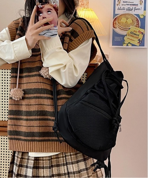 gossip!ロサンゼルス デイバック リュック ナイロン ドロー