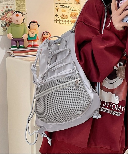 gossip club リュック gossip!ロサンゼルス デイバック リュック ナイロン ドロー