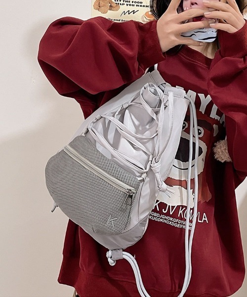 gossip club リュック gossip!ロサンゼルス デイバック リュック ナイロン ドロー