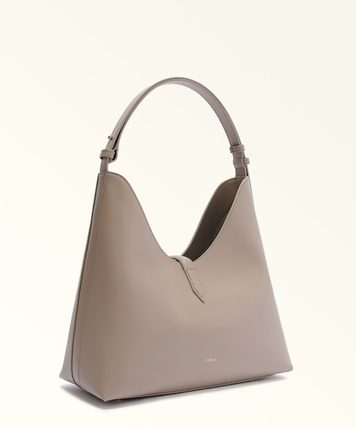 ✨未使用級✨現行✨フルラ　ゴッチャ　M　ホーボーバッグ　グレージュ FURLA（フルラ） GOCCIA M HOBO BAG ゴッチャ ホーボーバッグ M