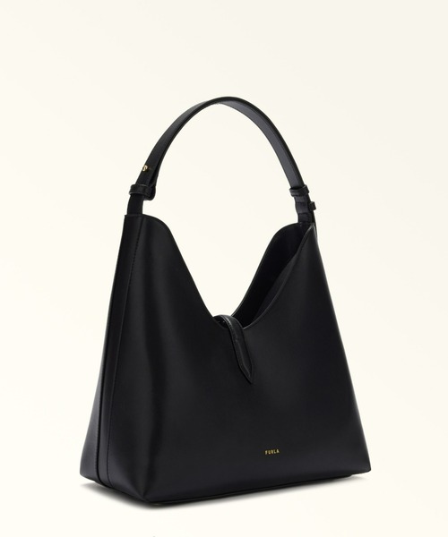 ✨未使用級✨現行✨フルラ　ゴッチャ　M　ホーボーバッグ　グレージュ FURLA（フルラ） トートバッグ ゴッチャ (Furla Goccia) ホーボー