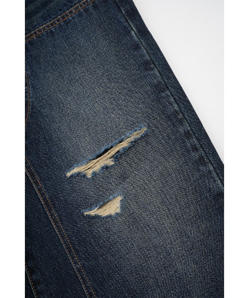 SUPPLIER ジーンズ デニムパンツ｜Back Logo Double Knee Denim