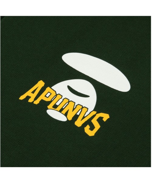 関税送料込【AAPE by A BATHING APE】スタンプ ジップパーカー A BATHING APE - アベイシングエイプ 日本製 長袖 スウェット