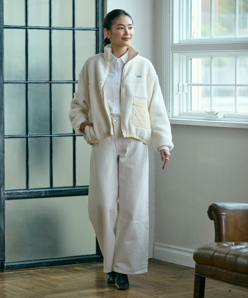 LACOSTE（ラコステ） ブルゾン アウター リブニットスタンドカラー