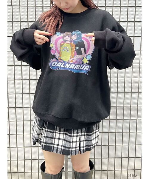 新品 オシャレ魔女 ラブ and ベリー コラボ トレーナー CALNAMUR トレーナー スウェット 「オシャレ魔女 ラブ and