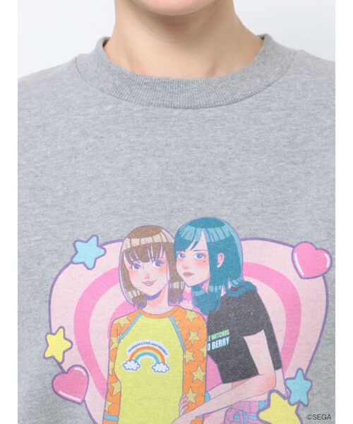 オシャレ魔女 ラブandベリー×CALNAMURコラボレーションスウェット CALNAMUR トレーナー スウェット 「オシャレ魔女 ラブ and