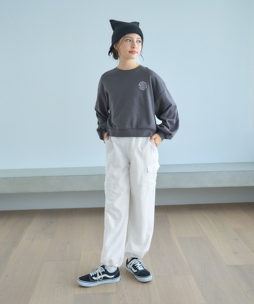 GLOBAL WORK（グローバルワーク） パンツ あったかドロストカーゴ