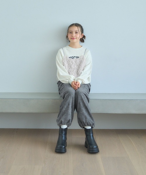 GLOBAL WORK（グローバルワーク） パンツ あったかドロストカーゴ