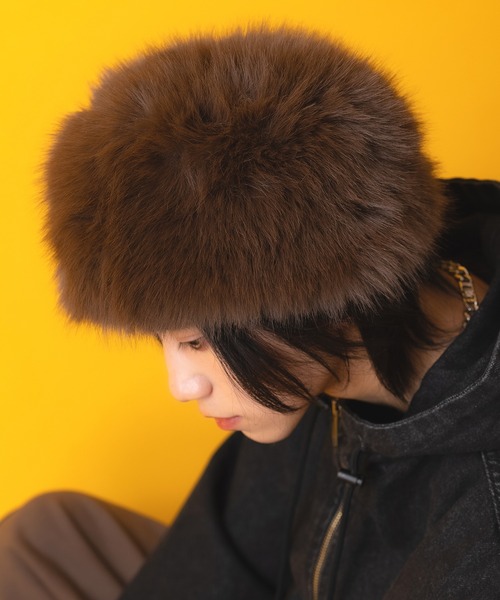 ankoROCK 帽子 ハット an meets zakka ファーロシアンハット