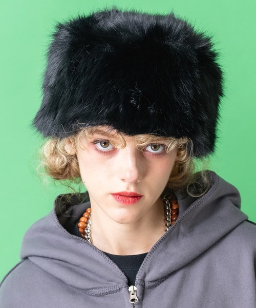 ankoROCK 帽子 ハット an meets zakka ファーロシアンハット