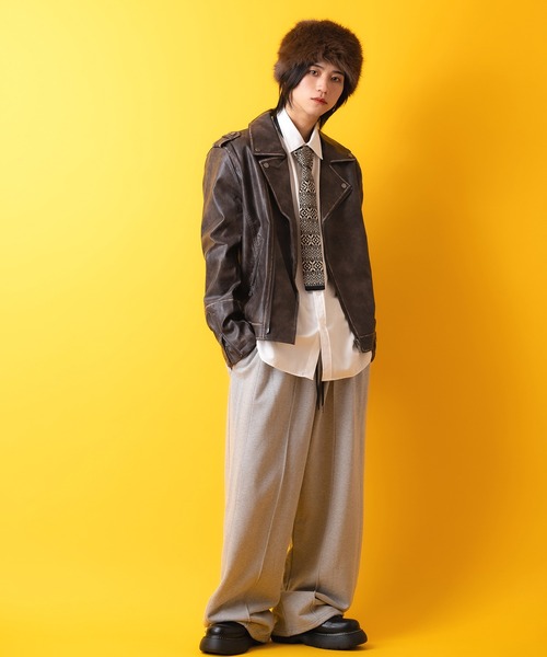 帽子 ハット レディース an meets zakka ファーロシアンハット メンズ