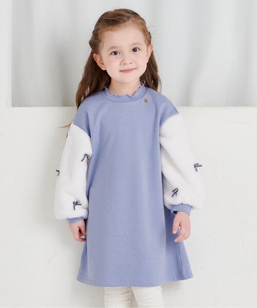 apres les cours（アプレレクール） ワンピース ファーリボン裏