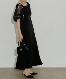 LE'RURE ドレス Graffiti balloon sleeve dress : ZOZOTOWN Yahoo!店