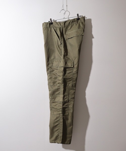 CARGO TROUSERS カーゴパンツ ウォッシュド ベージュ GUESS カーゴパンツ GO WASHED CARGO ウォッシュド メンズ