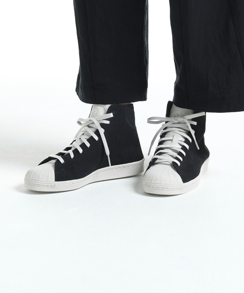 【関税込み】Y-3 ブラック＆オフホワイト Pro Model スニーカー Y-3 PRO MODEL Y-3│Y-3 ワイスリー