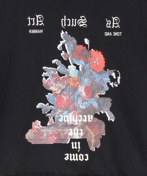 パーカー A4A/エーフォーエー/SWEAT HOODIE FLOWERS レディース メンズ A4A パーカー A4A/エーフォーエー/SWEAT HOODIE FLOWERS